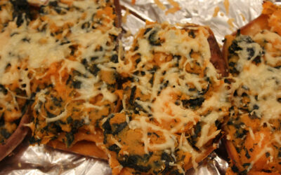 Twice-Baked Sweet Potatoes from Home Made in the Oven