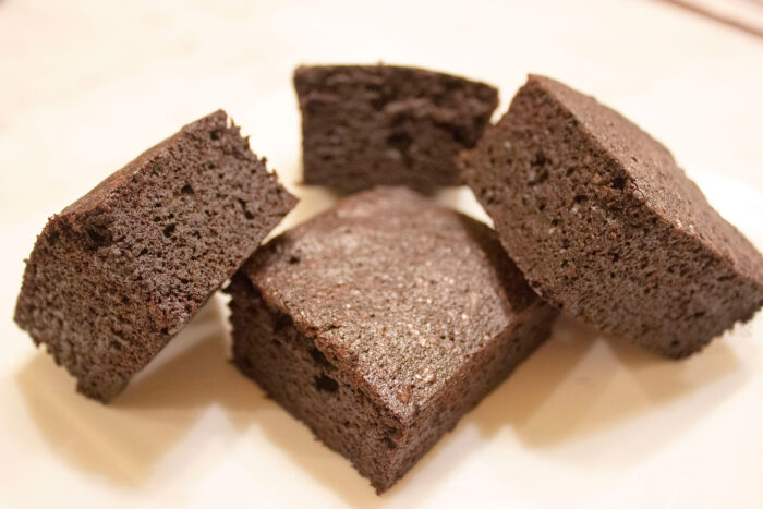 Dark Victory Brownies: Sour Cream and Dark Cocoa