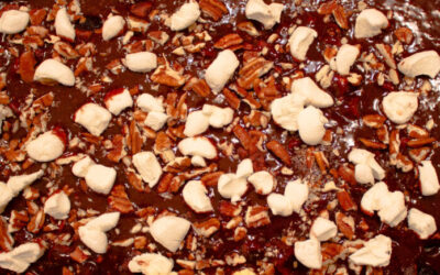 How to Rocky Road Your Brownies with Chocolate Glaze