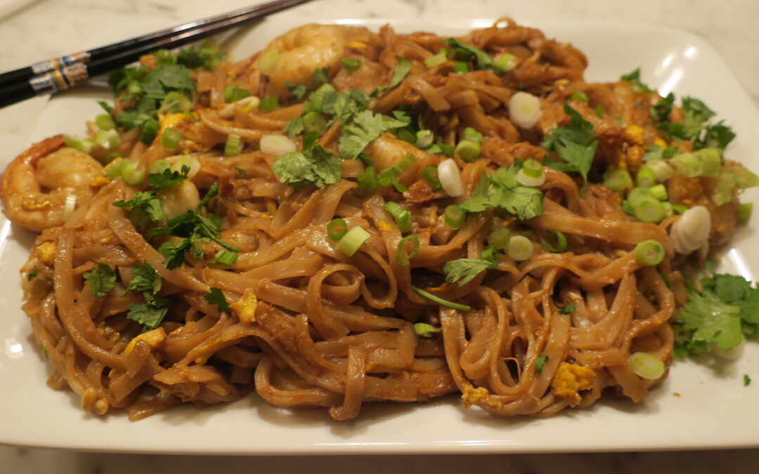 Chicken and Ginger Pad Thai from Cook with Me